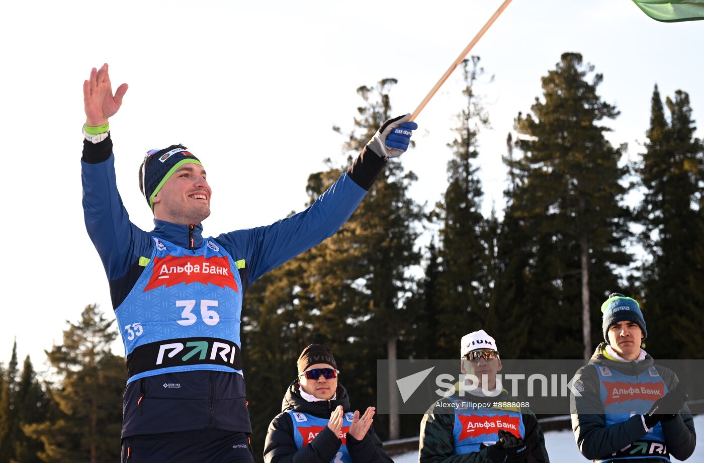Russia Biathlon Championships Men Sprint