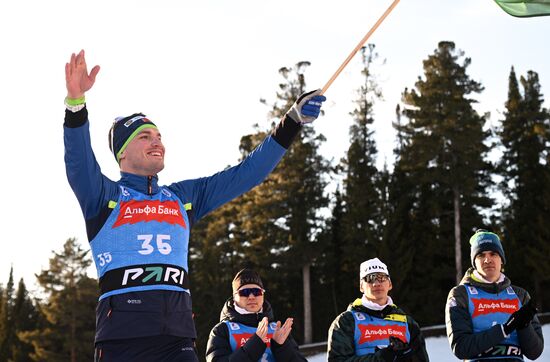 Russia Biathlon Championships Men Sprint