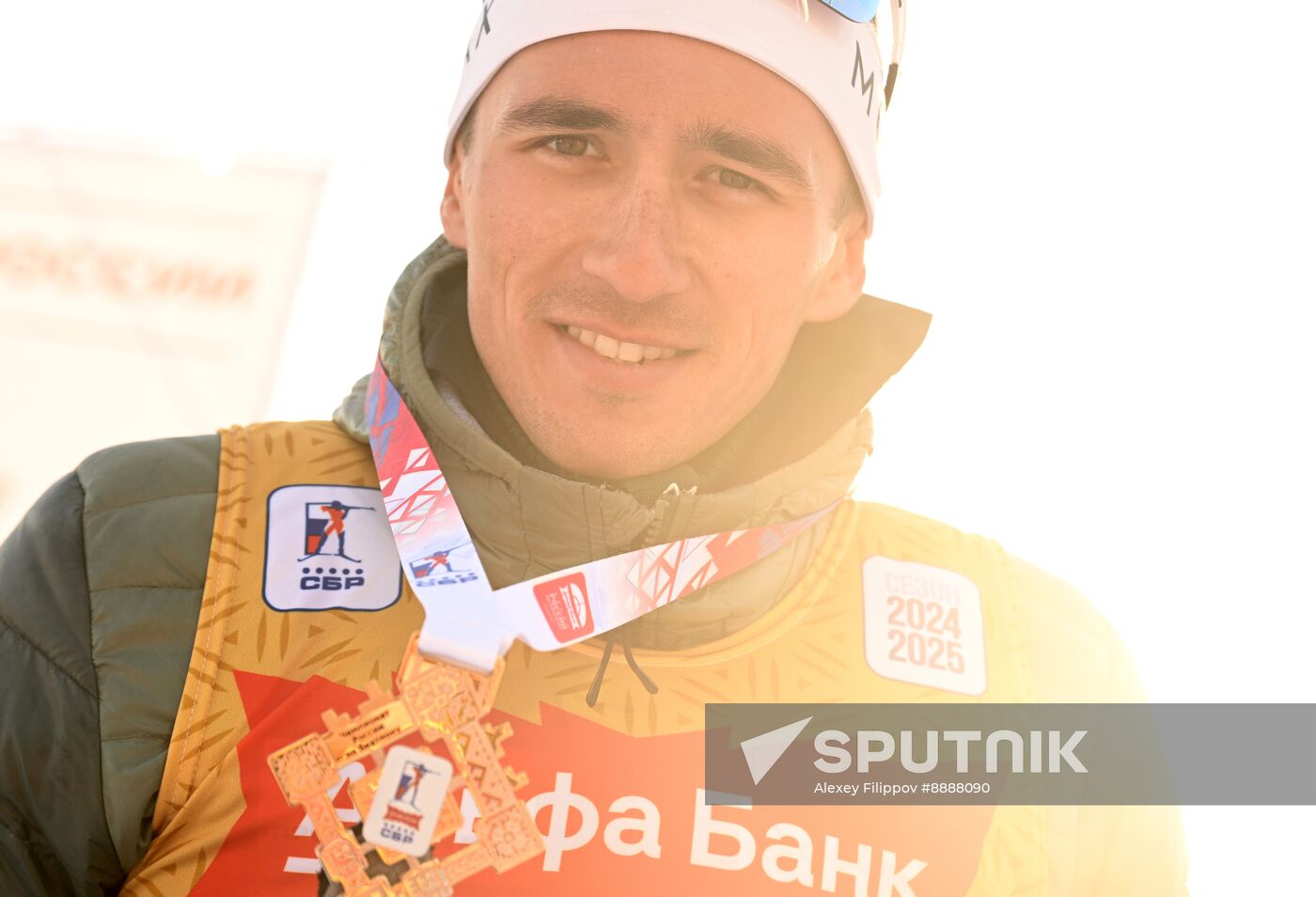 Russia Biathlon Championships Men Sprint