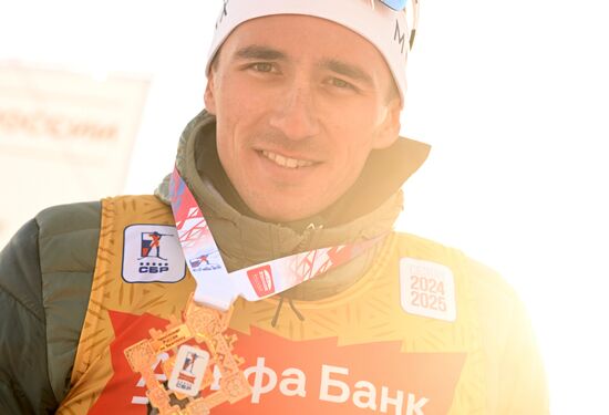 Russia Biathlon Championships Men Sprint