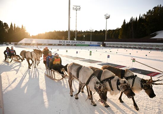 Russia Biathlon Championships Men Sprint