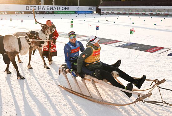 Russia Biathlon Championships Men Sprint