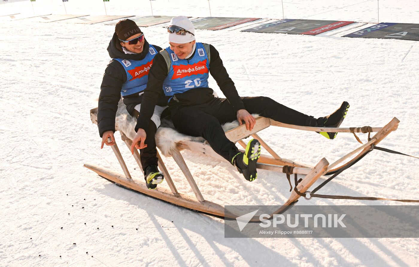 Russia Biathlon Championships Men Sprint
