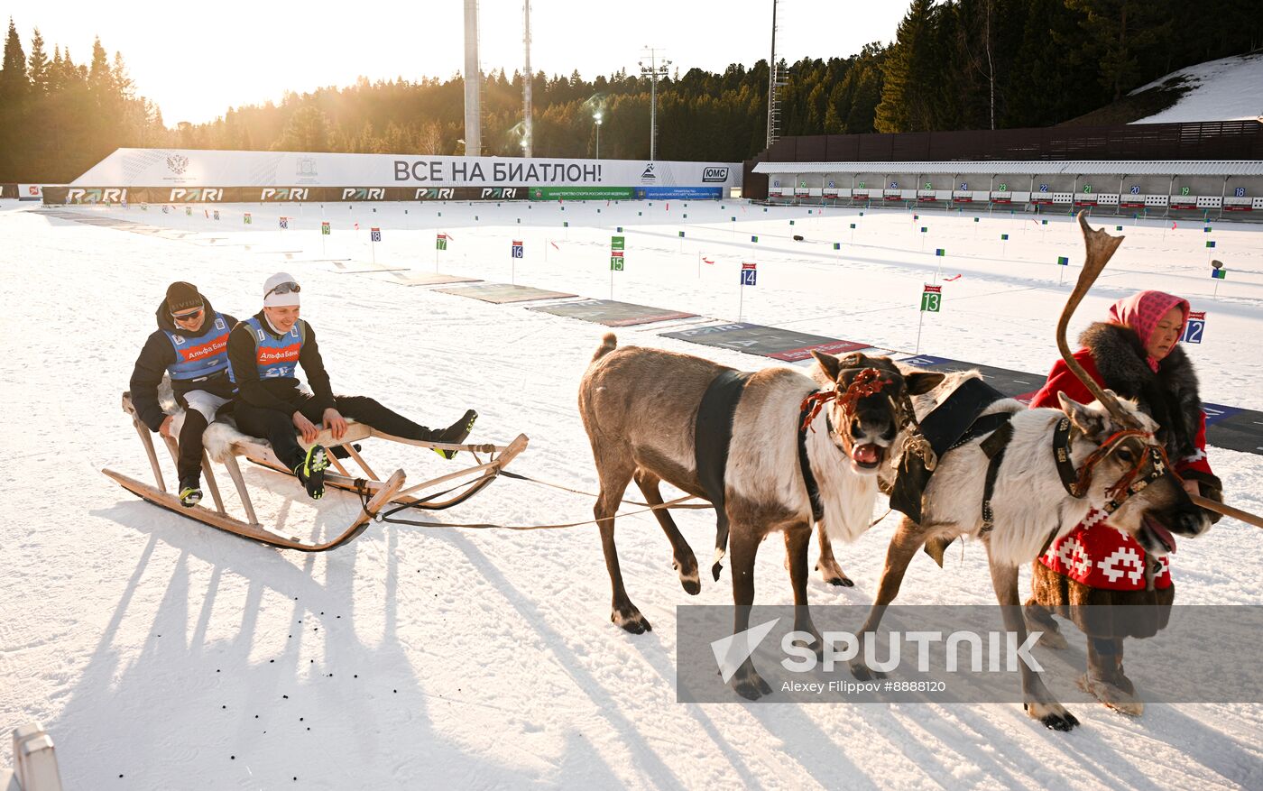Russia Biathlon Championships Men Sprint