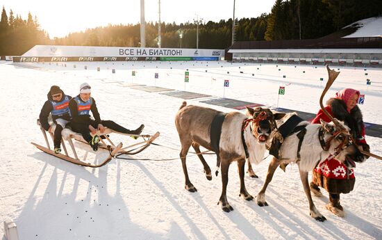 Russia Biathlon Championships Men Sprint
