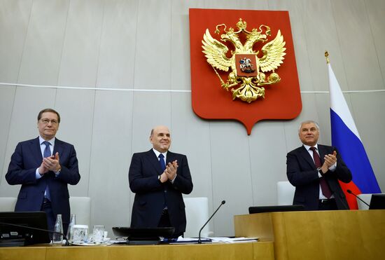 Russia Mishustin Government Report