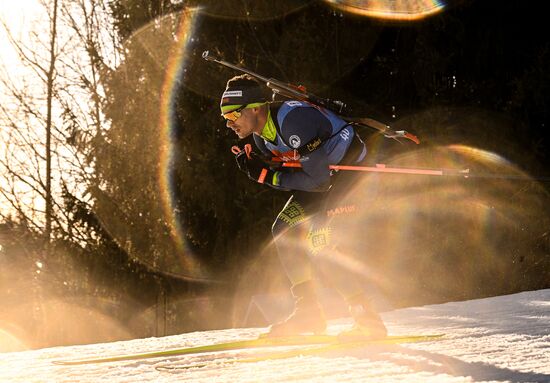 Russia Biathlon Championships Men Sprint