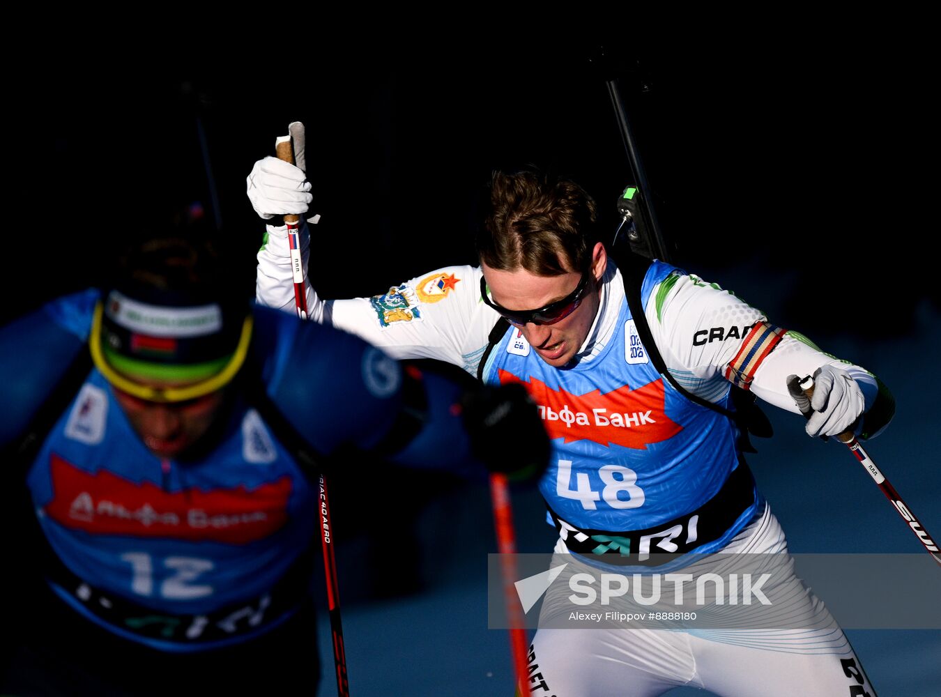 Russia Biathlon Championships Men Sprint