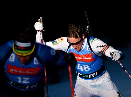 Russia Biathlon Championships Men Sprint