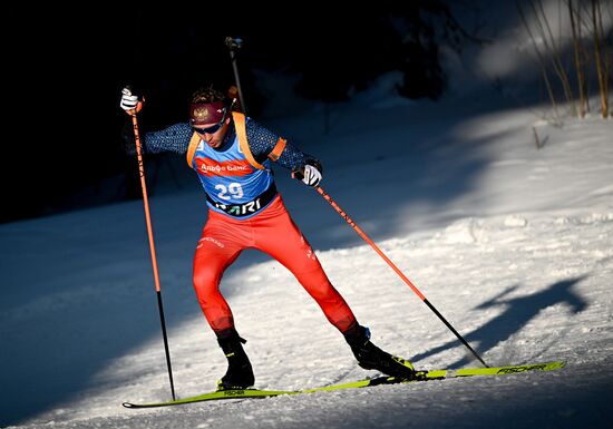 Russia Biathlon Championships Men Sprint