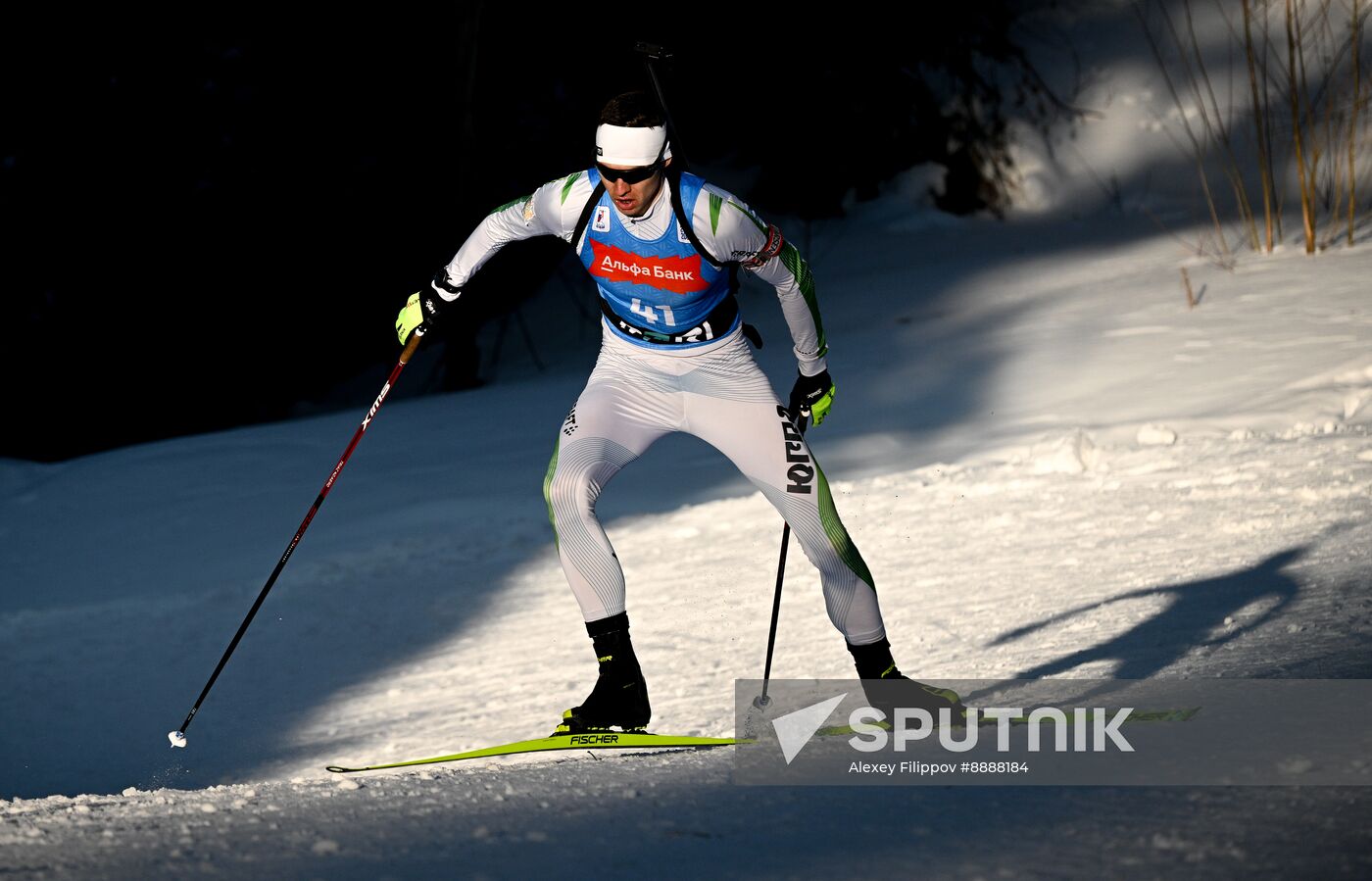 Russia Biathlon Championships Men Sprint