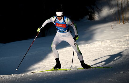 Russia Biathlon Championships Men Sprint