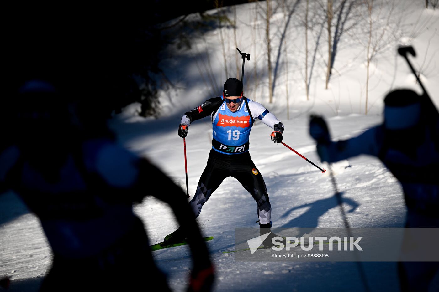 Russia Biathlon Championships Men Sprint