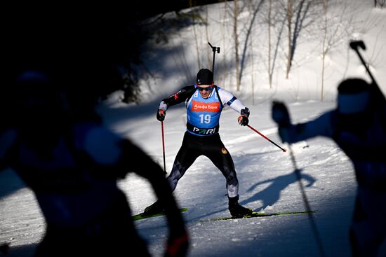 Russia Biathlon Championships Men Sprint