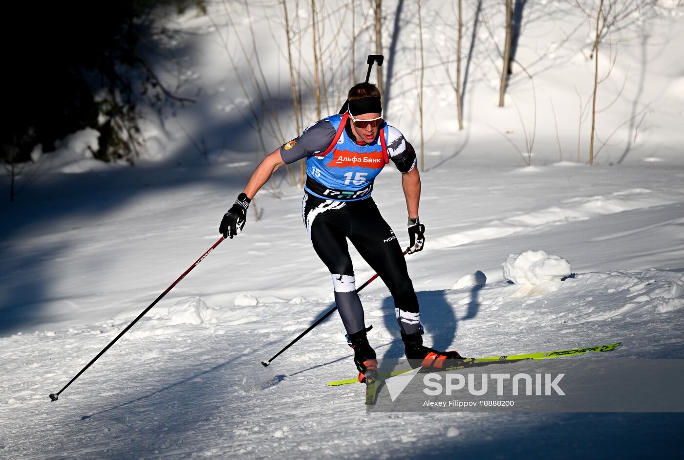 Russia Biathlon Championships Men Sprint