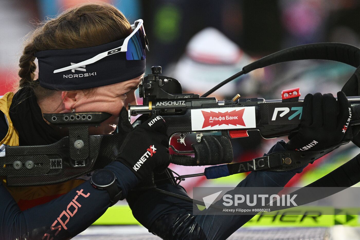 Russia Biathlon Championships Women Sprint