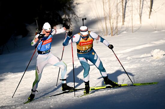 Russia Biathlon Championships Men Sprint