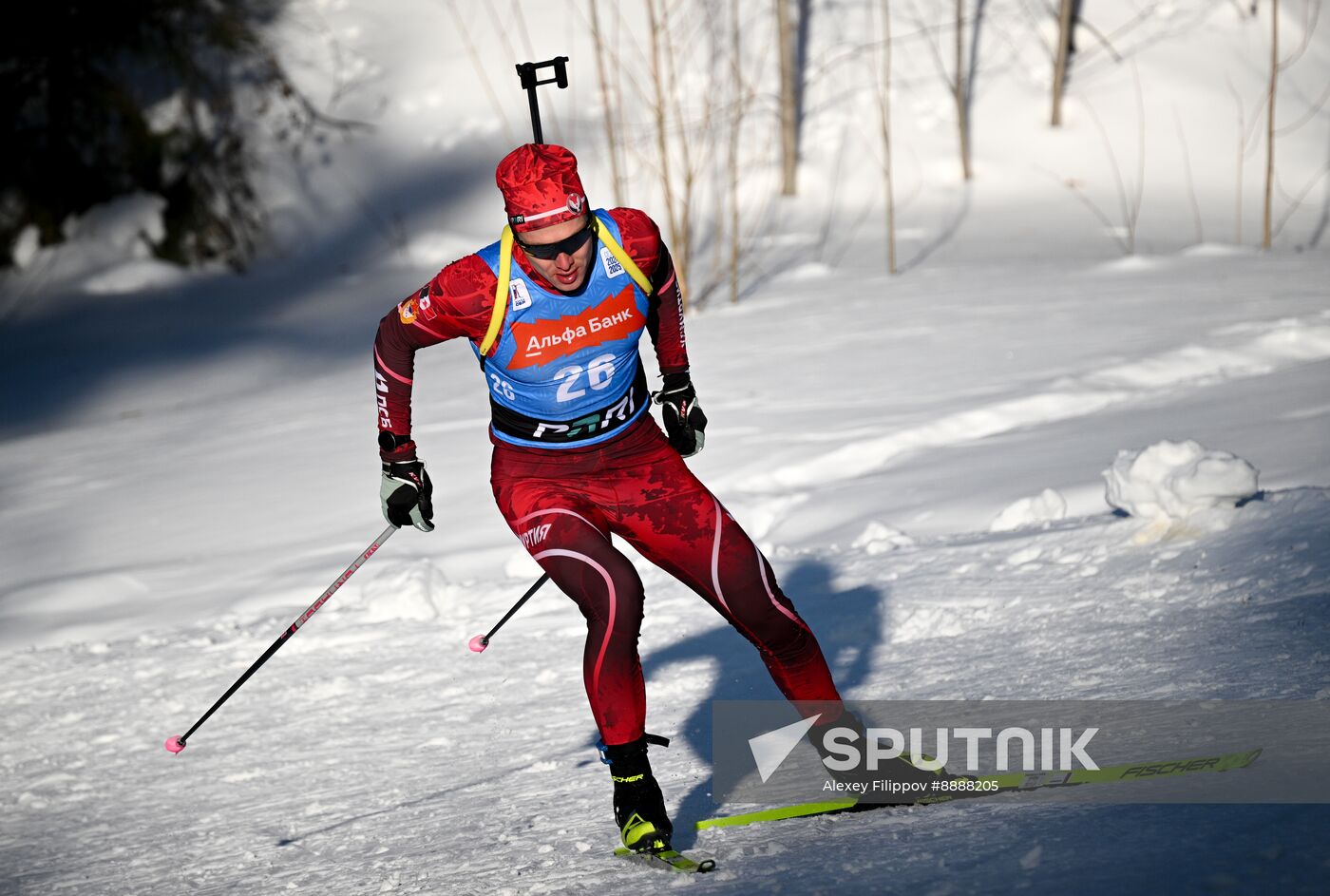 Russia Biathlon Championships Men Sprint