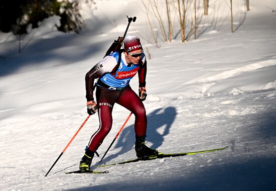 Russia Biathlon Championships Men Sprint
