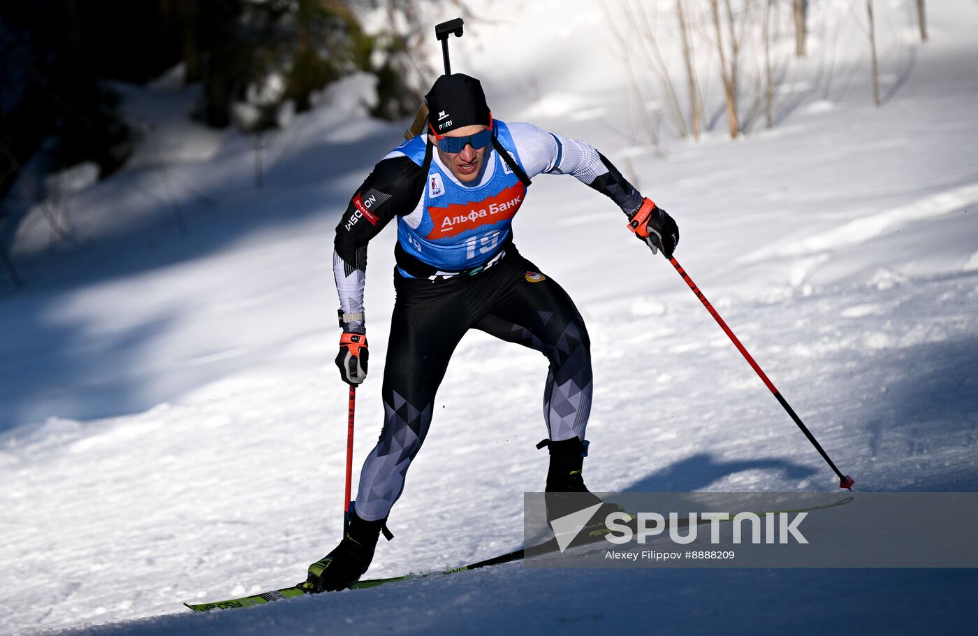 Russia Biathlon Championships Men Sprint
