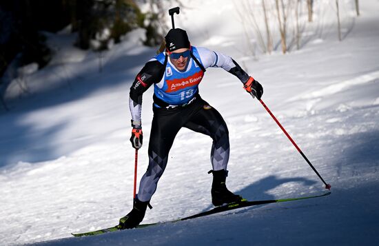 Russia Biathlon Championships Men Sprint
