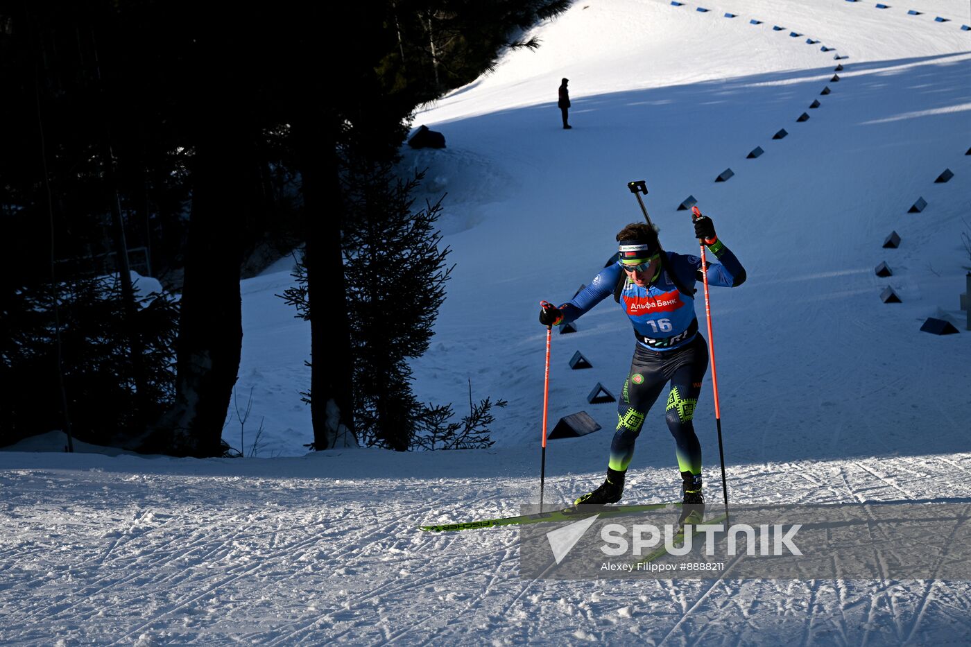 Russia Biathlon Championships Men Sprint