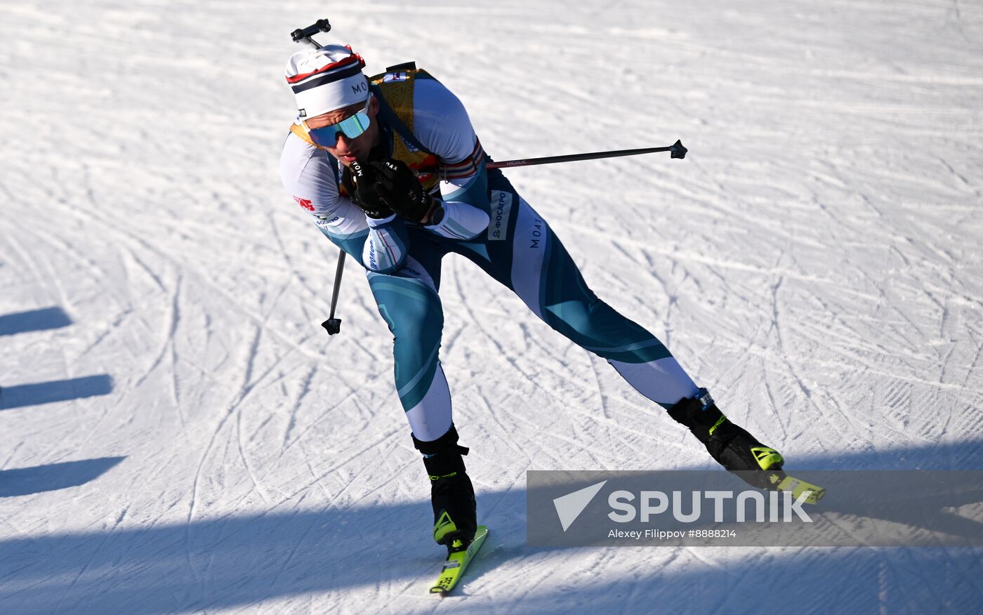 Russia Biathlon Championships Men Sprint