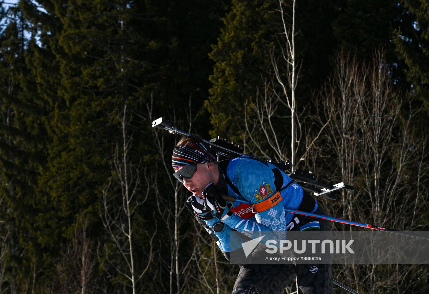 Russia Biathlon Championships Men Sprint