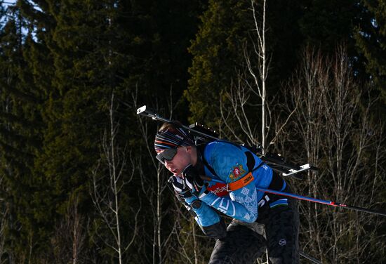 Russia Biathlon Championships Men Sprint