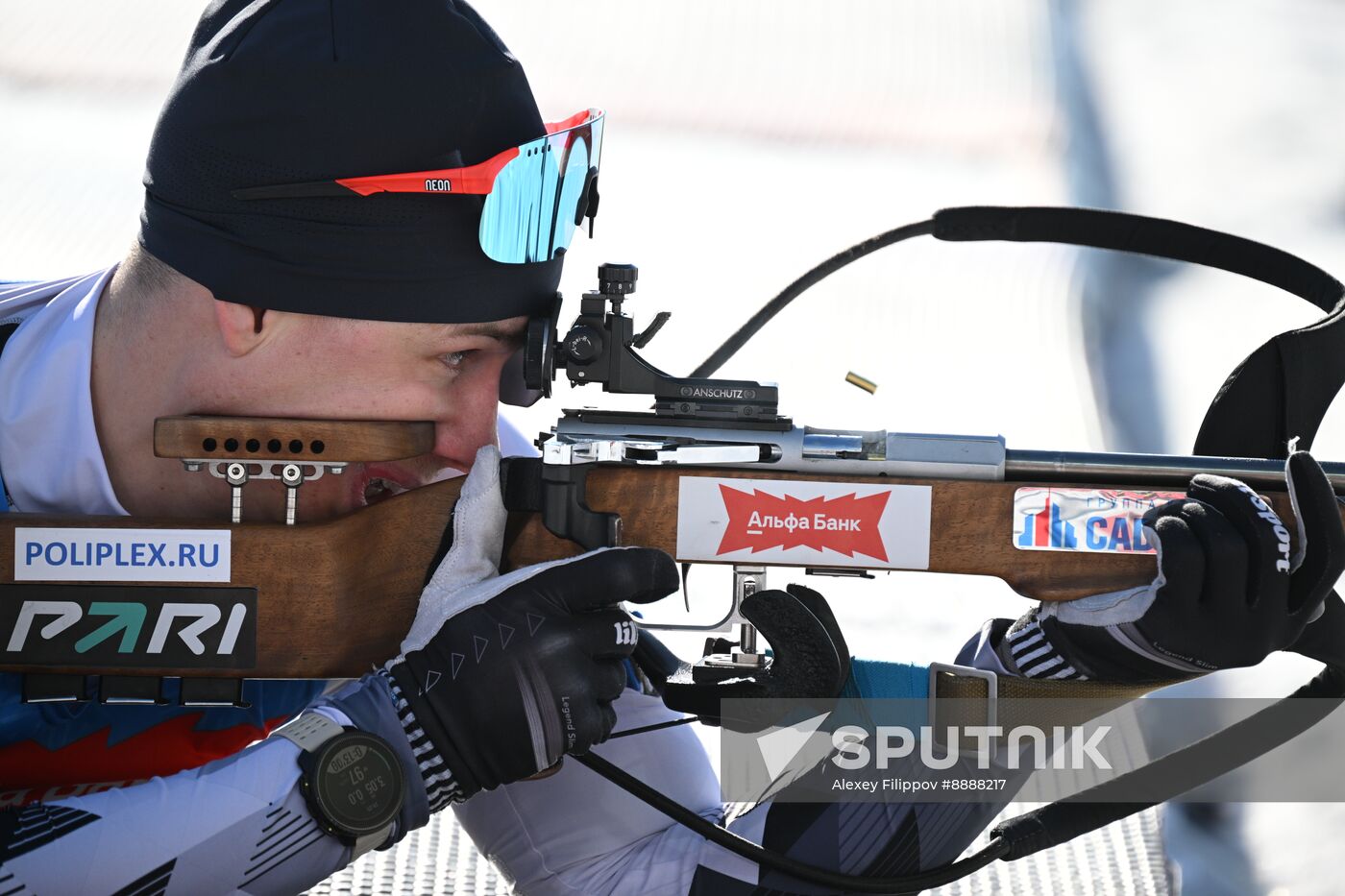 Russia Biathlon Championships Men Sprint