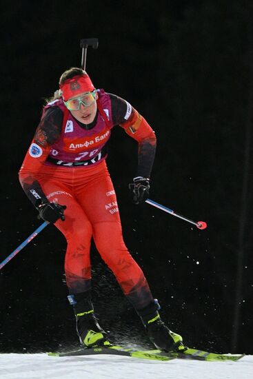 Russia Biathlon Championships Women Sprint