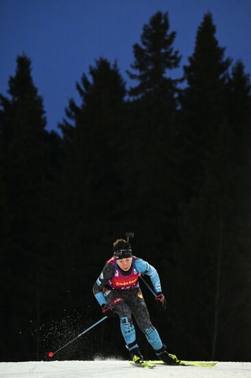 Russia Biathlon Championships Women Sprint