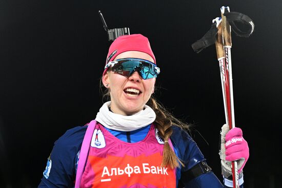 Russia Biathlon Championships Women Sprint