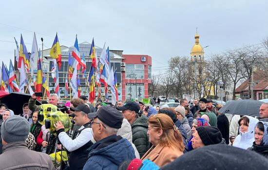 Moldova Gagauzia Protest
