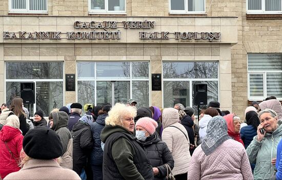 Moldova Gagauzia Protest