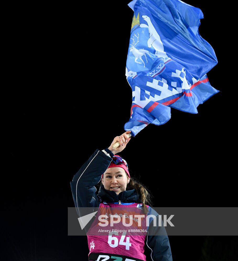 Russia Biathlon Championships Women Sprint