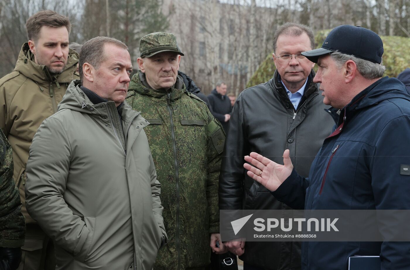 Russia Medvedev Central Federal District