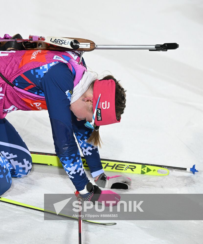 Russia Biathlon Championships Women Sprint