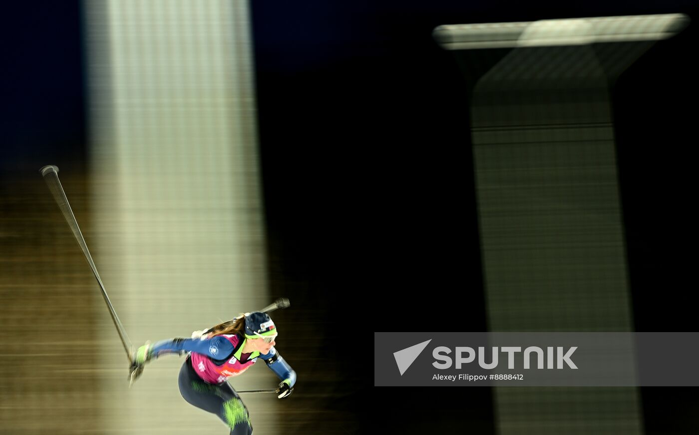 Russia Biathlon Championships Women Sprint