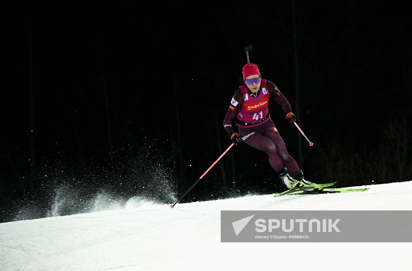 Russia Biathlon Championships Women Sprint