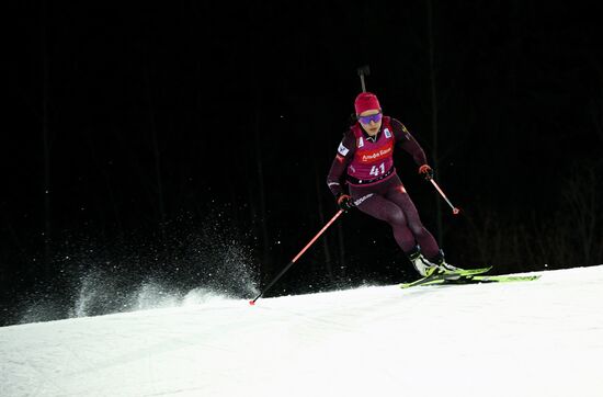 Russia Biathlon Championships Women Sprint