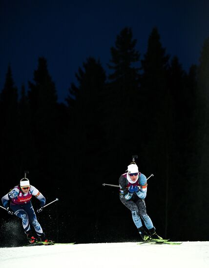 Russia Biathlon Championships Women Sprint