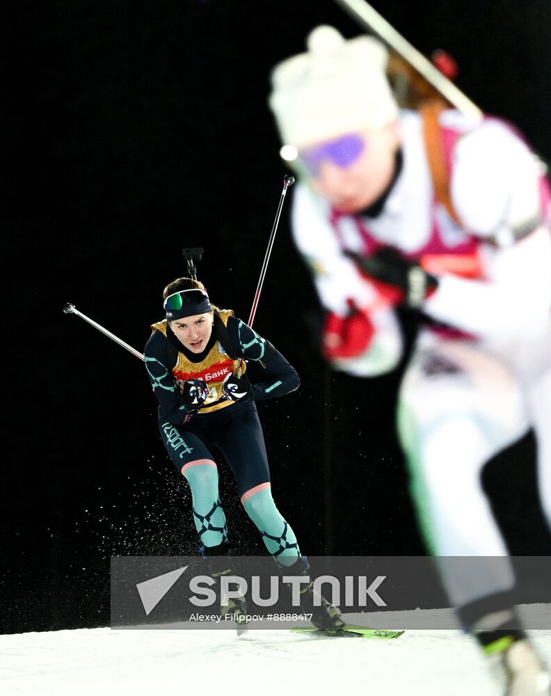 Russia Biathlon Championships Women Sprint