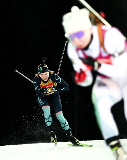 Russia Biathlon Championships Women Sprint