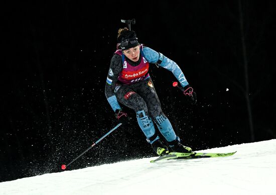 Russia Biathlon Championships Women Sprint