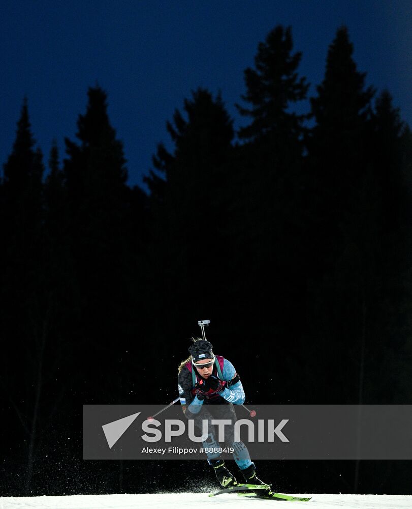 Russia Biathlon Championships Women Sprint