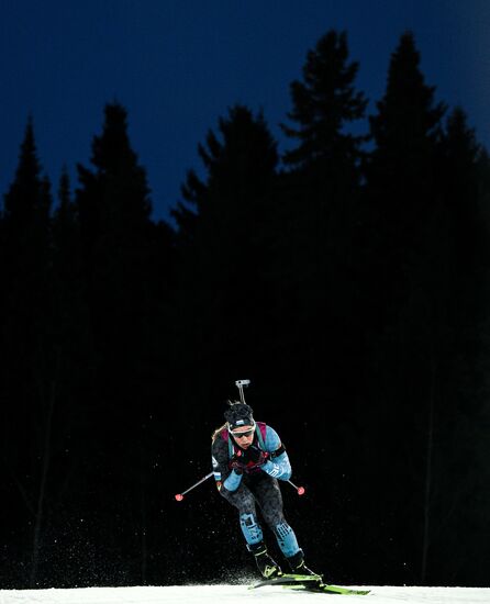 Russia Biathlon Championships Women Sprint