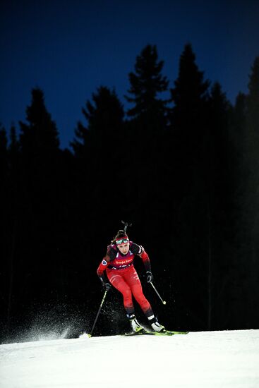 Russia Biathlon Championships Women Sprint