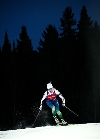 Russia Biathlon Championships Women Sprint