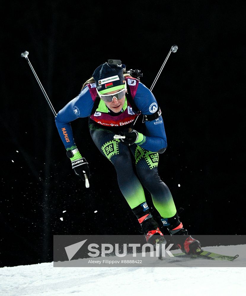 Russia Biathlon Championships Women Sprint